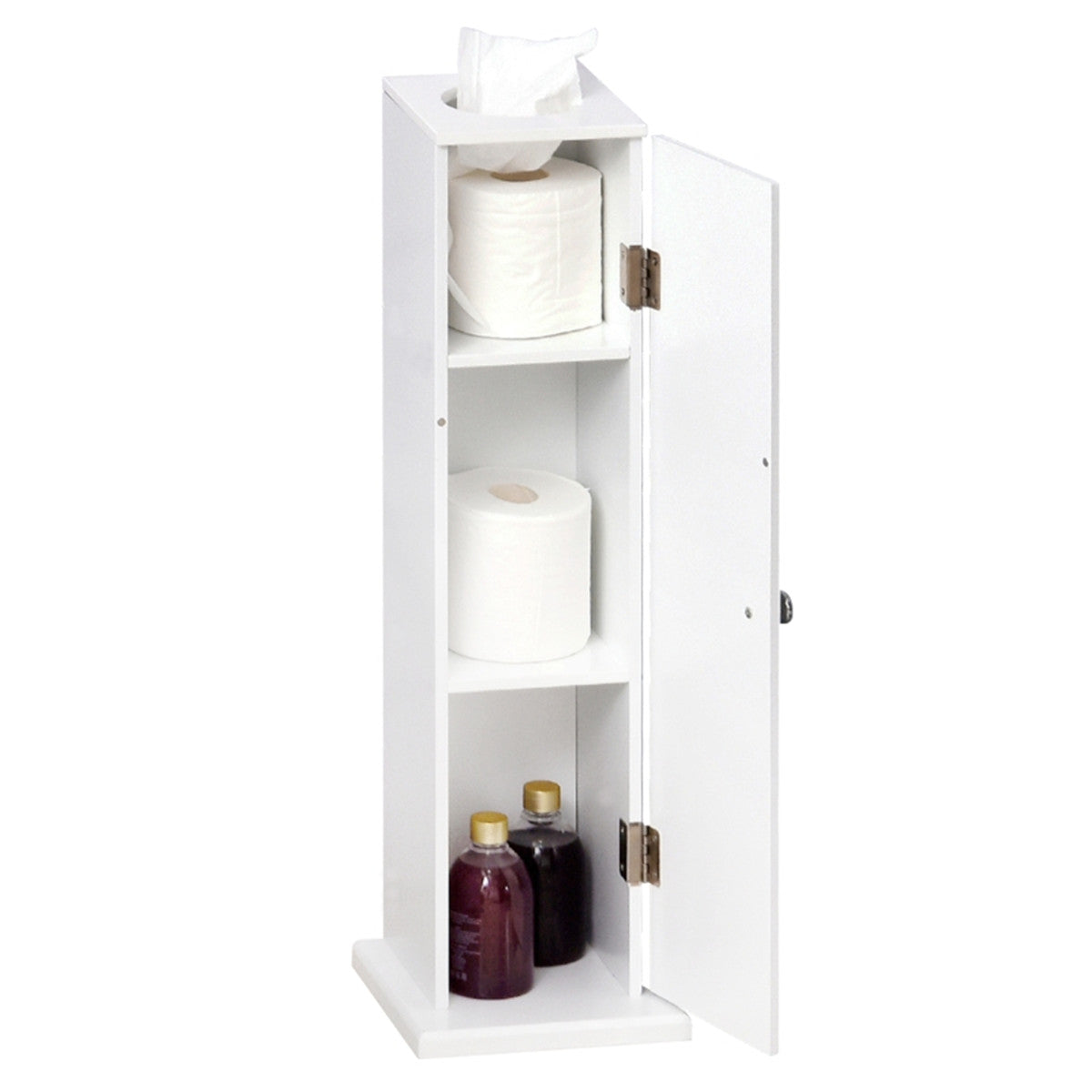 Paper Cabinet/ Side Table/ Bathroom Corner Cabinet ( Amazon Shipping)(Prohibited by WalMart)