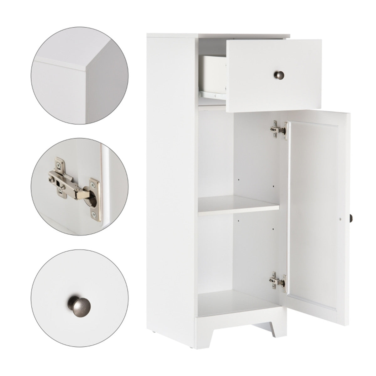 Paper Cabinet/ Side Table/ Bathroom Cabinet ( Amazon Shipping)(Prohibited by WalMart)
