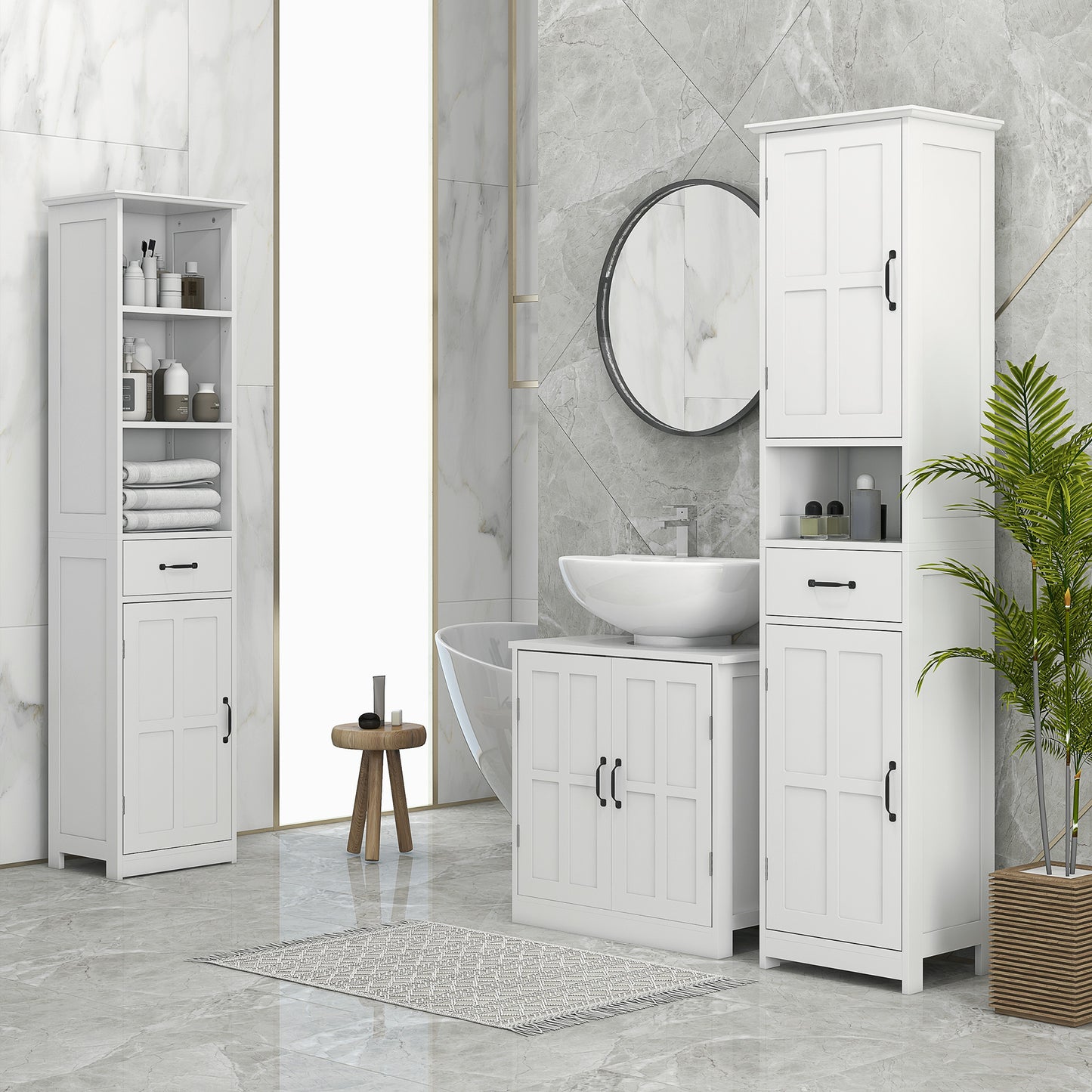 Bathroom Cabinet ( Amazon Shipping)(Prohibited by WalMart)