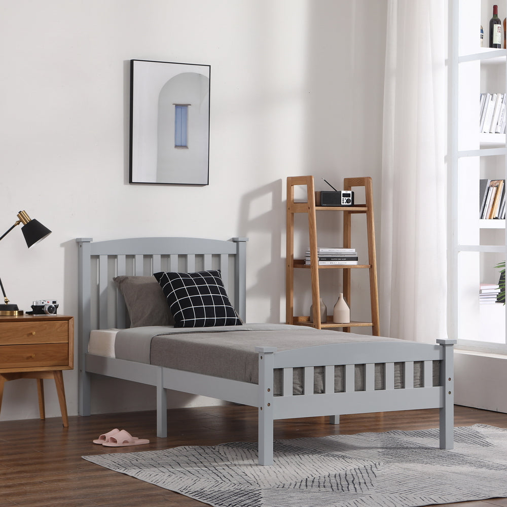 Vertical Bed Gray Twin (Replacement code: 80721709)