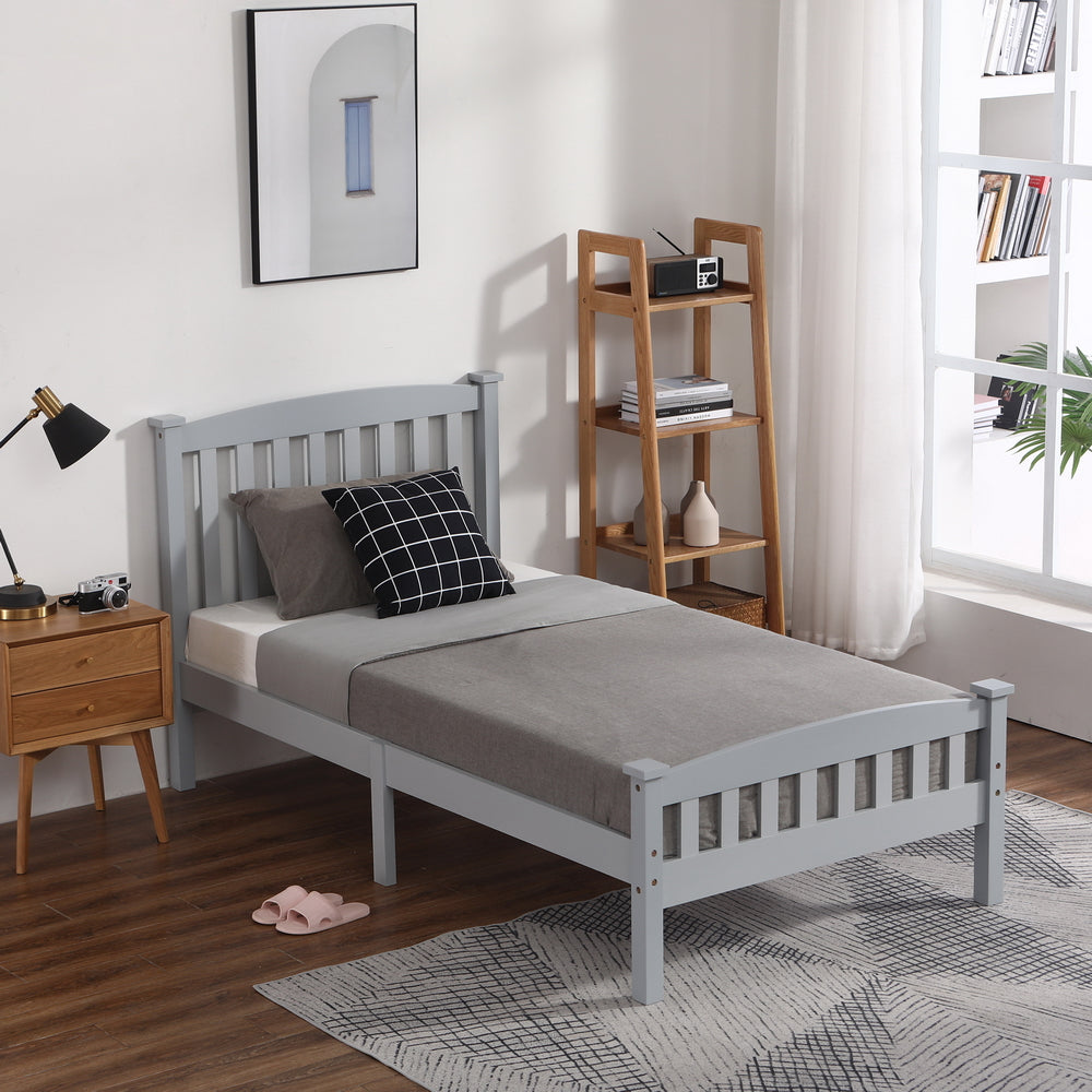 Vertical Bed Gray Twin (Replacement code: 80721709)