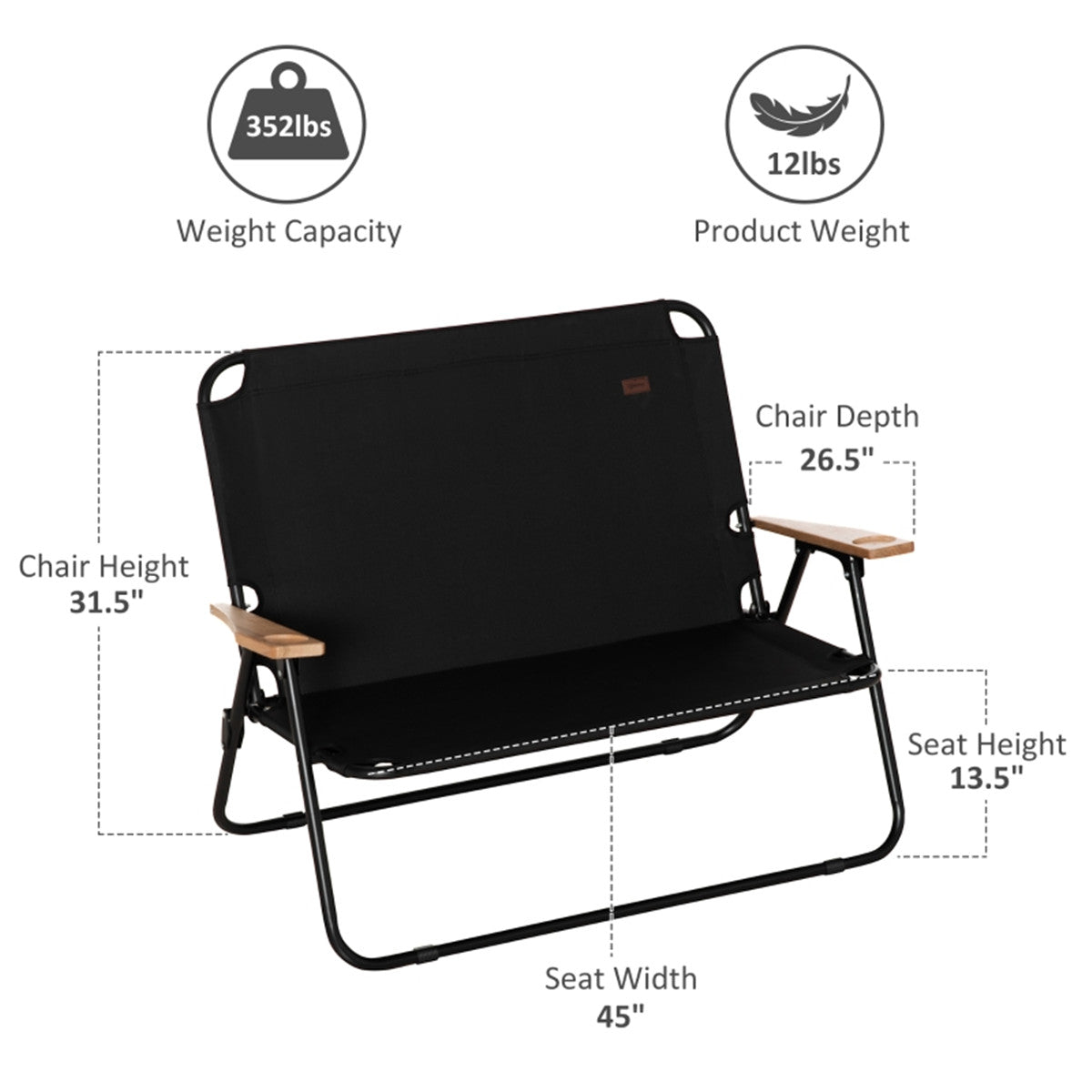Folding Camping Chairs / beach chair ( Amazon Shipping)（Prohibited by WalMart）
