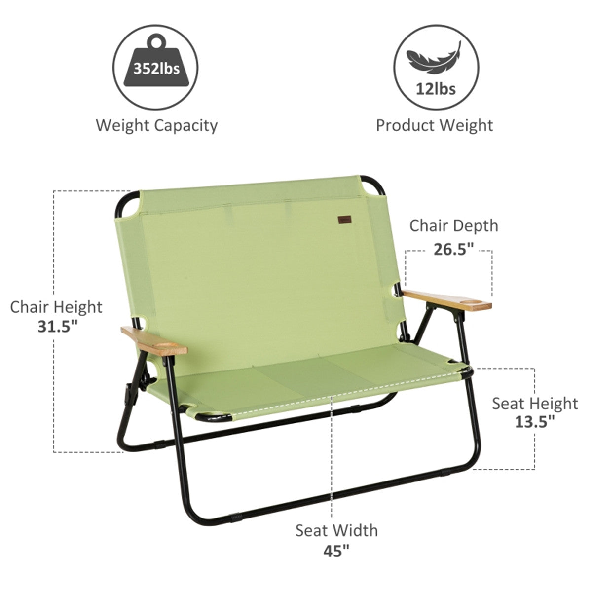 Folding Camping Chairs / beach chair ( Amazon Shipping)（Prohibited by WalMart）