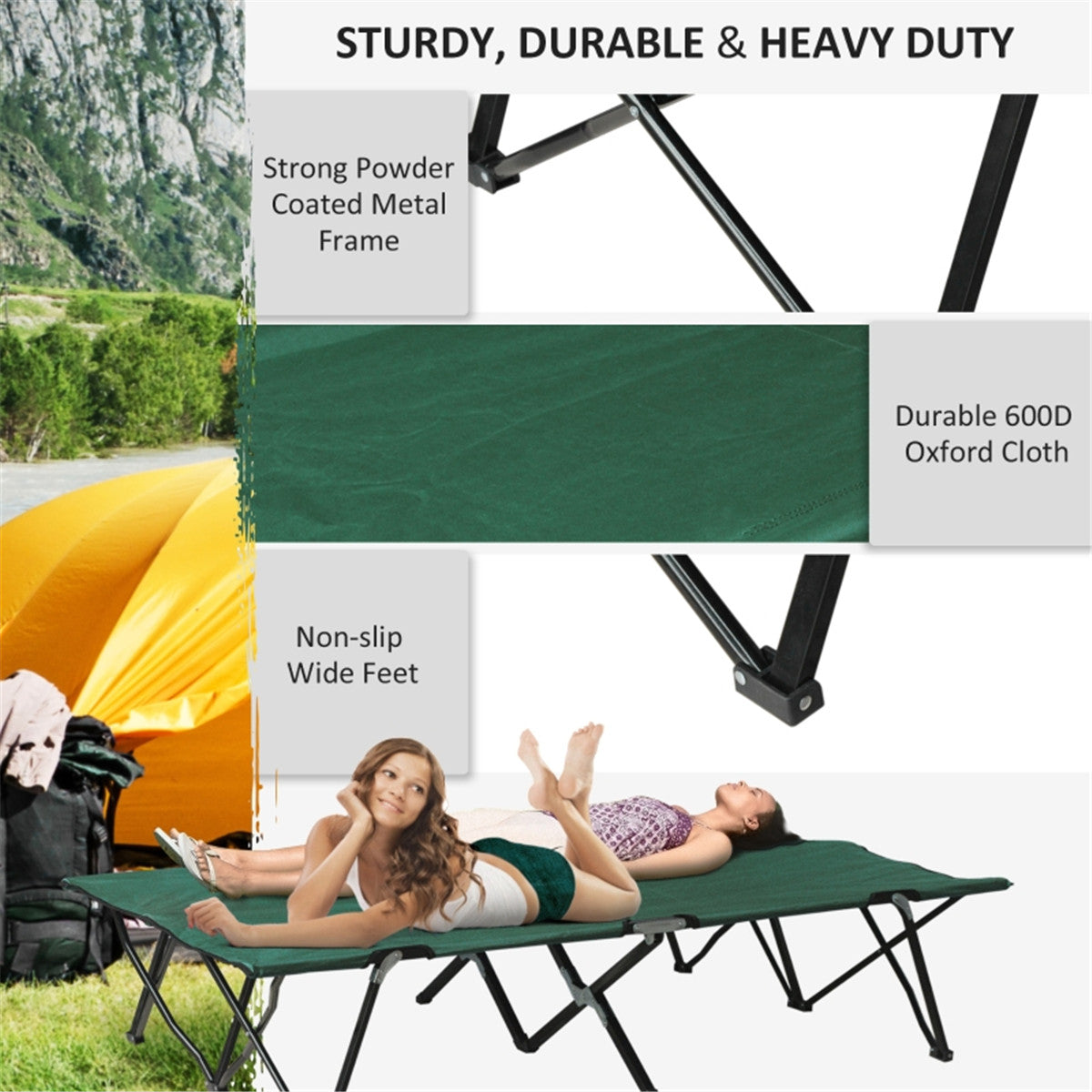 Folding Camping Chairs / Camping Cot ( Amazon Shipping)（Prohibited by WalMart）