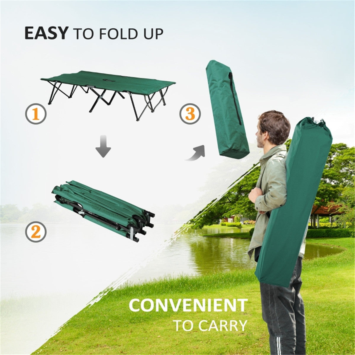 Folding Camping Chairs / Camping Cot ( Amazon Shipping)（Prohibited by WalMart）