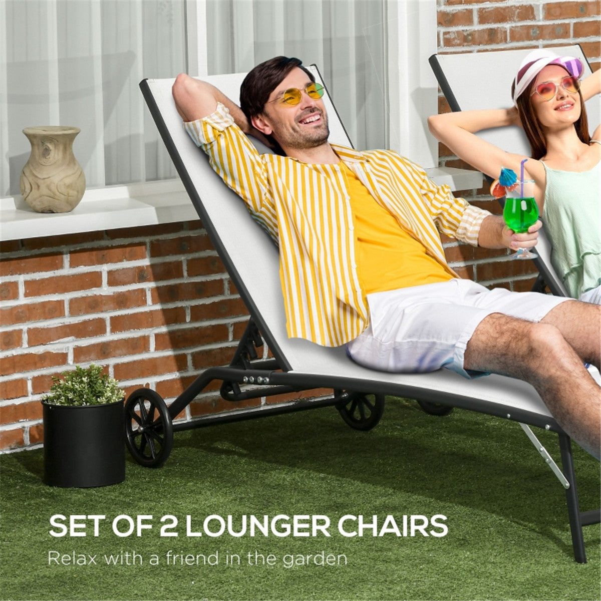 Folding Lounge Chairs / beach chair ( Amazon Shipping)（Prohibited by WalMart）