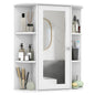 White wall cabinet style cabinet