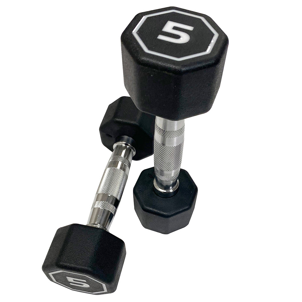 Premium Octagonal Dumbbell, Large Numbers, Hard Chrome Plated Handle Dumbbells to Assist with Push-Ups, 5 lbs set of 2  Support for self-pickup face sheet, daily face sheet submission deadline 16:00】