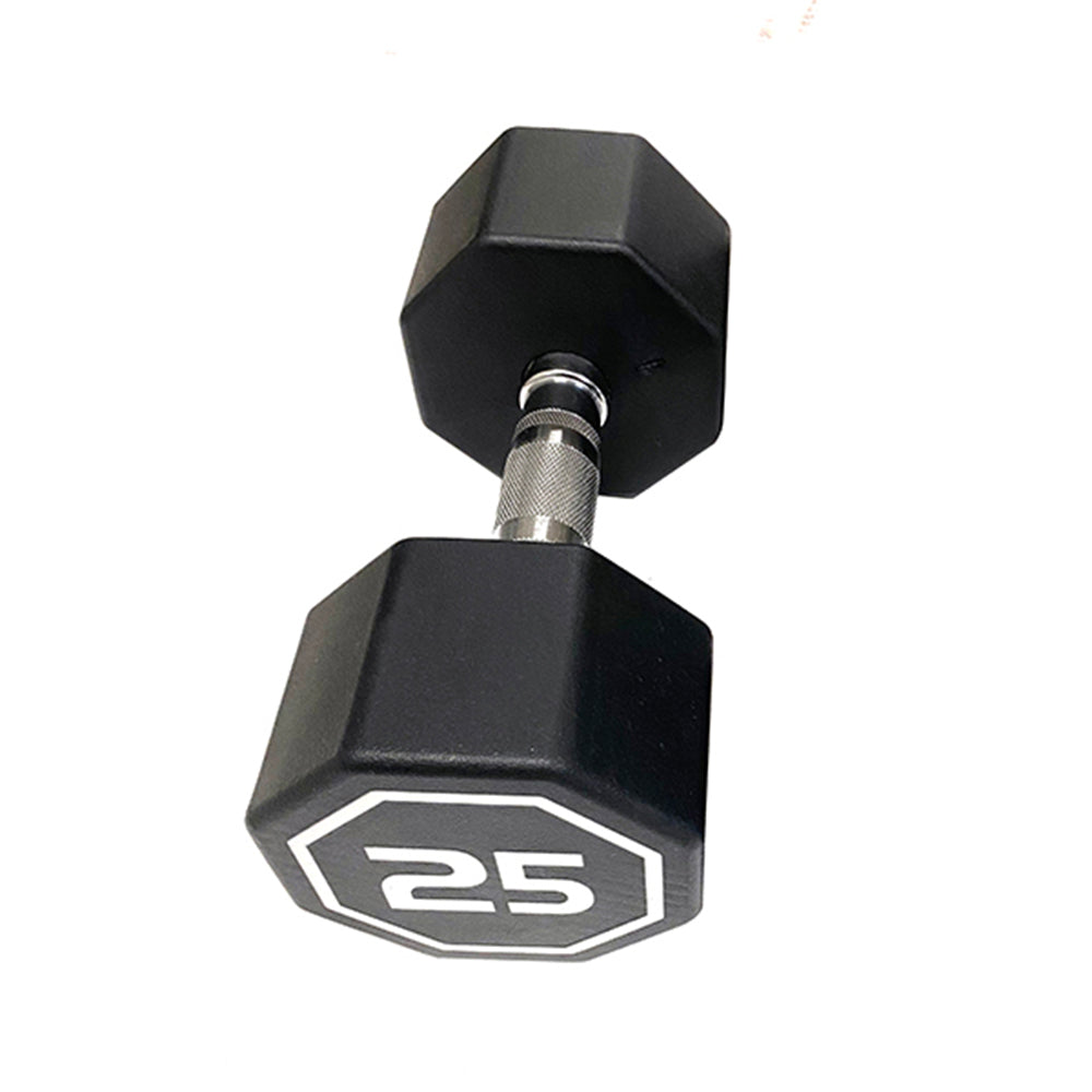 25LBS  APOLLO IR3920 Premium Octagonal Dumbbell, Large Numbers, Hard Chrome Plated Handle Dumbbells to Assist with Push-Ups【Support for self-pickup face sheet, daily face sheet submission deadline 16: