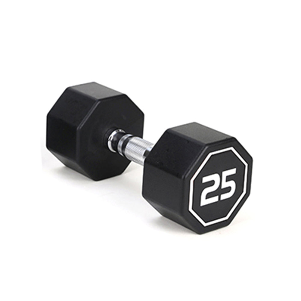25LBS  APOLLO IR3920 Premium Octagonal Dumbbell, Large Numbers, Hard Chrome Plated Handle Dumbbells to Assist with Push-Ups【Support for self-pickup face sheet, daily face sheet submission deadline 16: