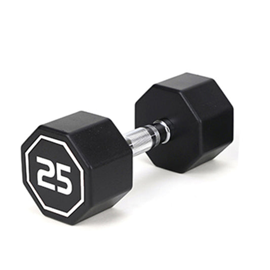 25LBS  APOLLO IR3920 Premium Octagonal Dumbbell, Large Numbers, Hard Chrome Plated Handle Dumbbells to Assist with Push-Ups【Support for self-pickup face sheet, daily face sheet submission deadline 16: