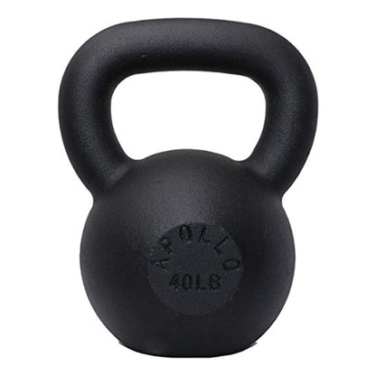 40LBS Solid Cast Iron Kettlebells  Ideal for Strength Training, Building Muscles【Support for self-pickup face sheet, daily face sheet submission deadline 16:00】