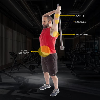 30LB  Mace Hammer, Great for Home Exercise & Gym Training【Support for self-pickup face sheet, daily face sheet submission deadline 16:00】