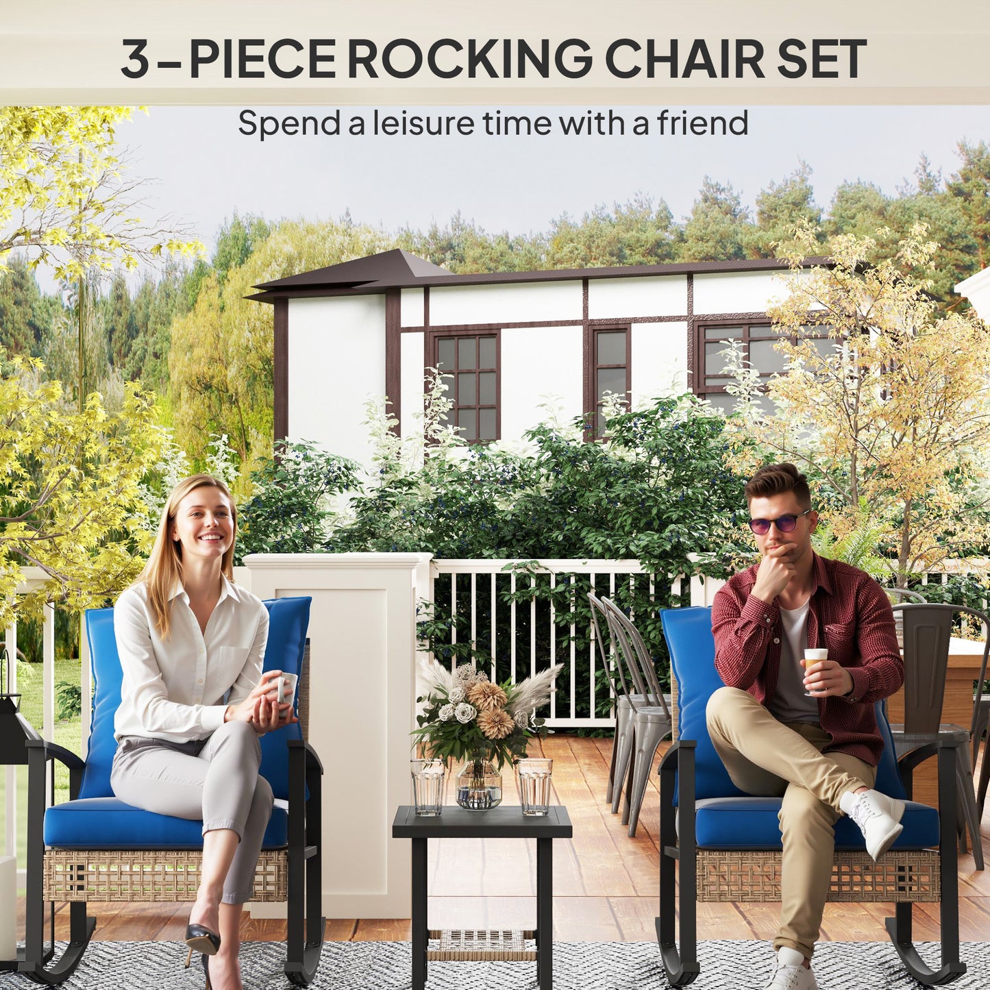 Rattan Rocking Chairs