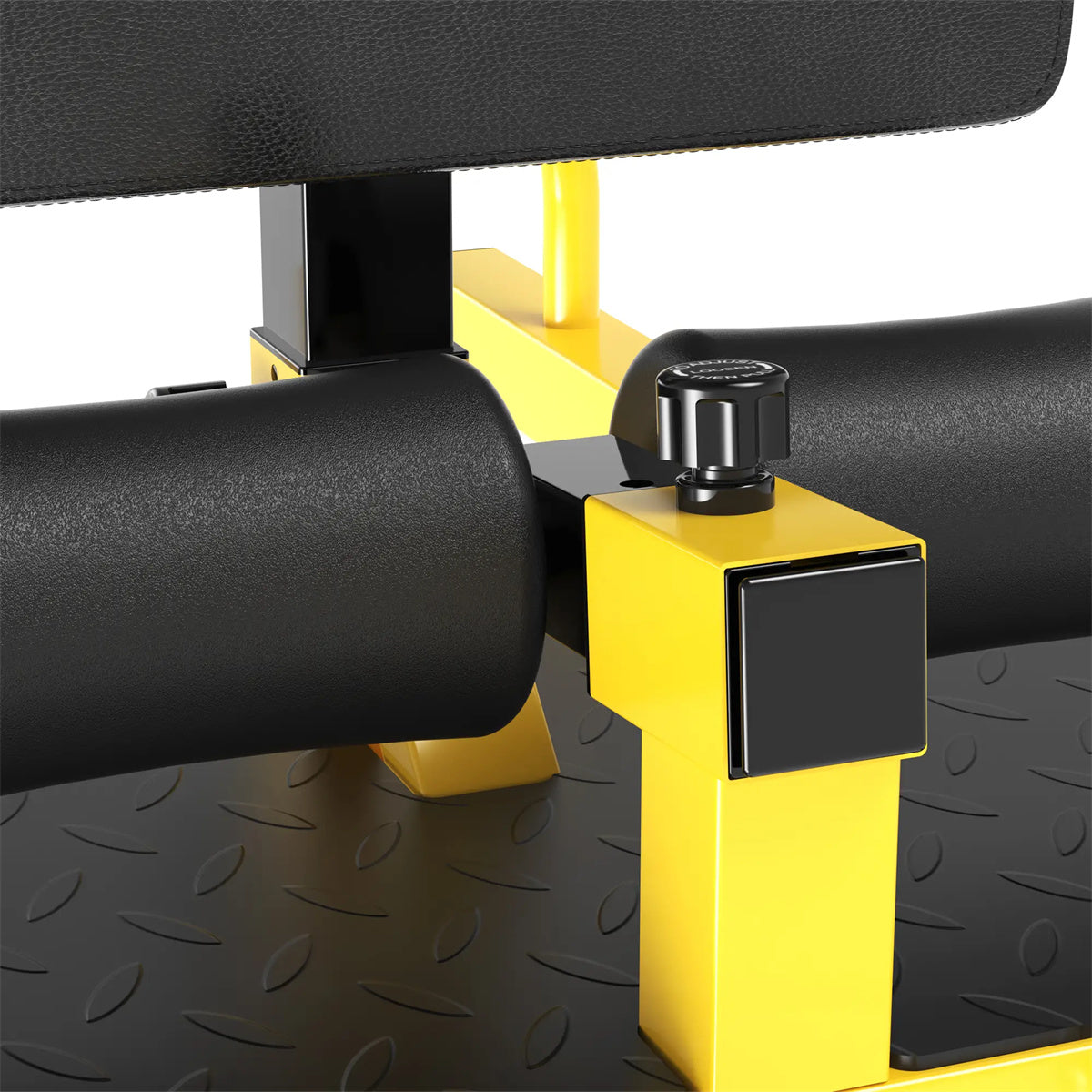 3-in-1 fitness equipment for push-ups, sit-ups and squats - yellow