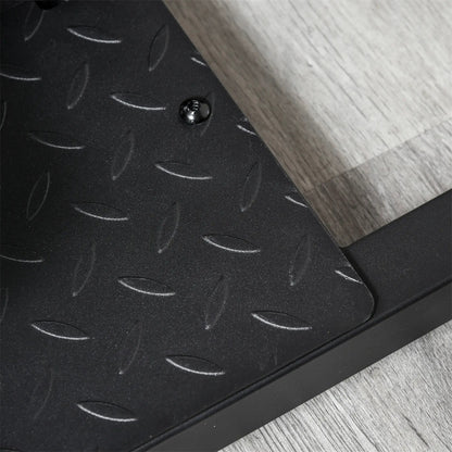 3-in-1 fitness equipment for push-ups, sit-ups and squats -  Black