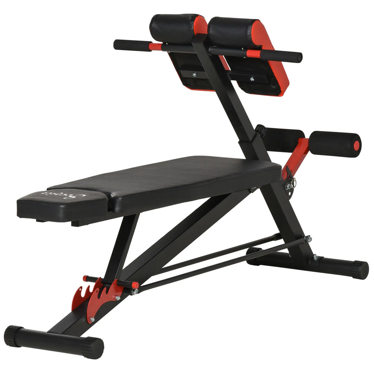 Multifunctional Sit Up Bench,Home fitness equipment，Red