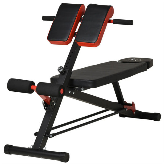 Multifunctional Sit Up Bench,Home fitness equipment，Red