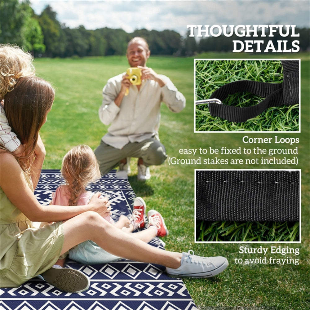 Reversible Outdoor Rug( Amazon Shipping)（Prohibited by WalMart）