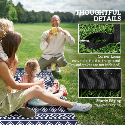 Reversible Outdoor Rug( Amazon Shipping)（Prohibited by WalMart）