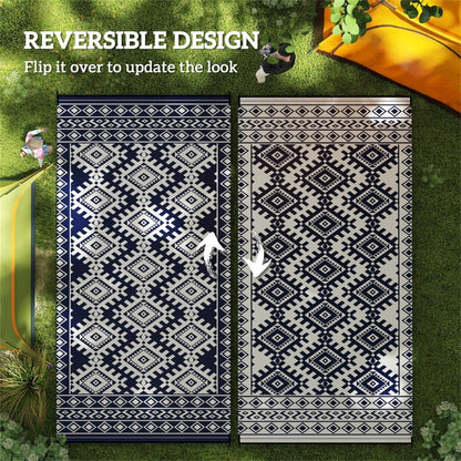 Reversible Outdoor Rug( Amazon Shipping)（Prohibited by WalMart）
