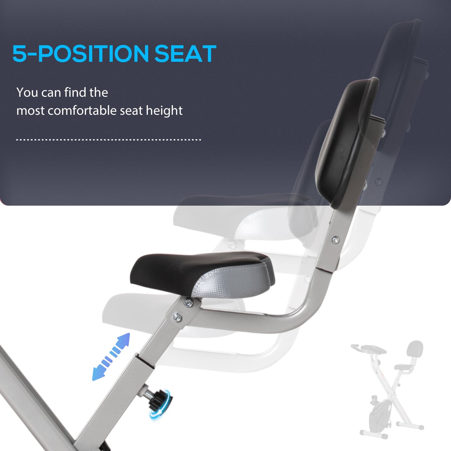 Portable Exercise Pedal Bike