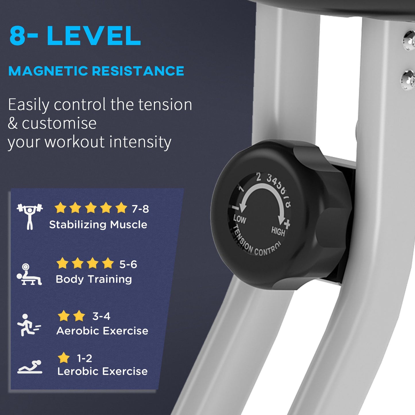 Portable Exercise Pedal Bike