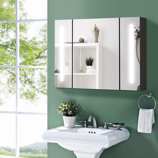 Bathroom Cabinet with Mirror ( Amazon Shipping)（Prohibited by WalMart）