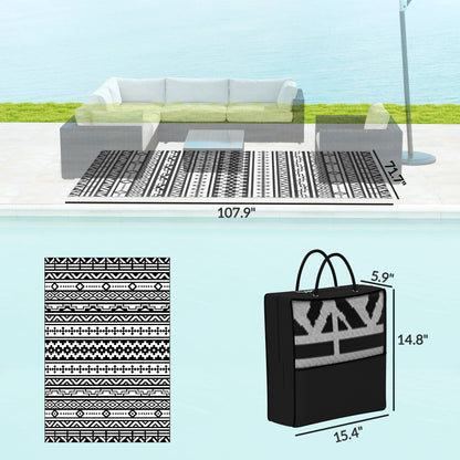 Reversible Outdoor Rug( Amazon Shipping)（Prohibited by WalMart）