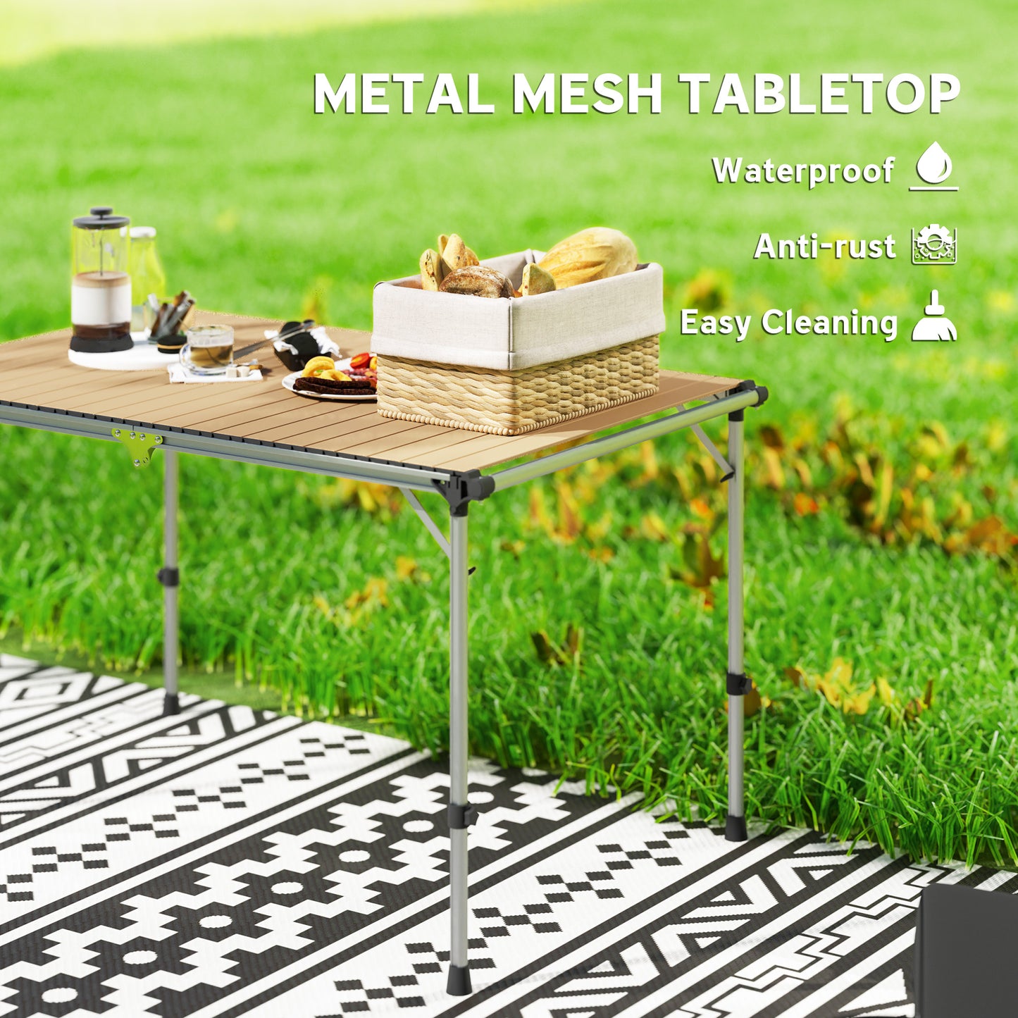 Portable Camping Table with Sink /  Dining Table