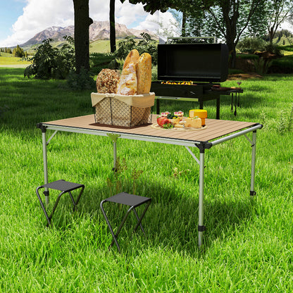 Portable Camping Table with Sink /  Dining Table