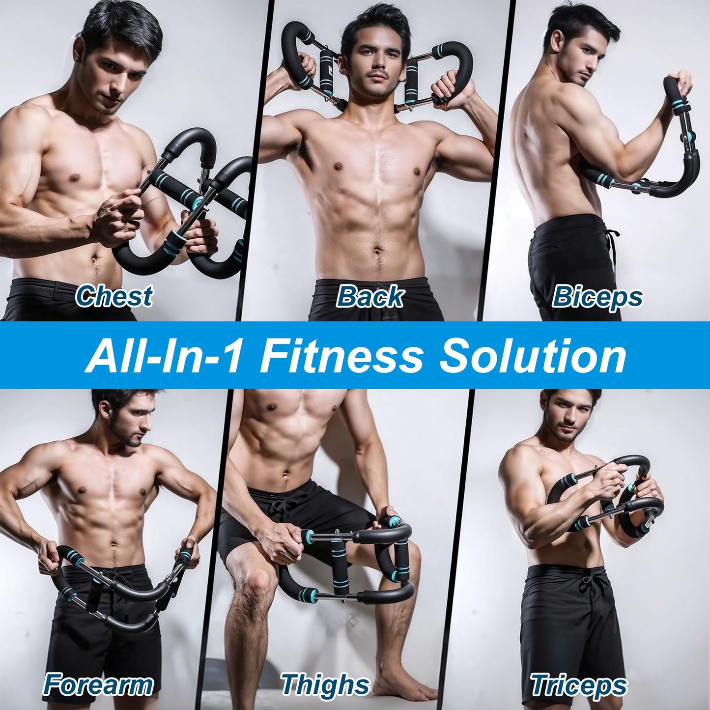 Portable Arm Trainer with 3 Resistance Levels: Enhance Strength & Fitness Anywhere”