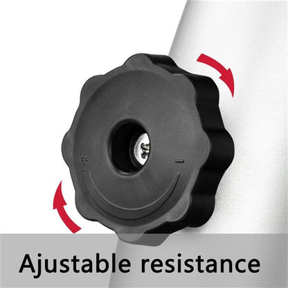 W002K Home Use Hands and Feet Trainer Mini Exercise Bike Silver