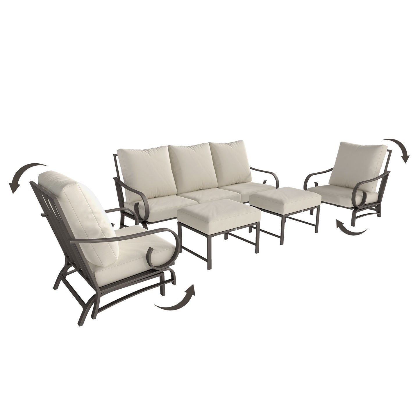 Backyard Patio Furniture Set