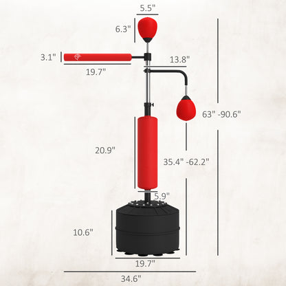Speed Punching Bag/Speed Bag Boxing Bag Stand