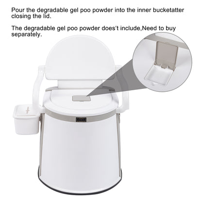 Outdoor Portable Toilet/Portable Travel Toilet for Camping /Hiking Toilet / /Fishing Toilet…/