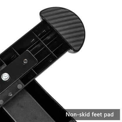 W002K Home Use Hands and Feet Trainer Mini Exercise Bike Silver