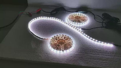 LED Strip WS2811 12V LED Strip Lights 16.4ft 300 LEDs Dream Color Programmable Digital Flexible LED Pixel Rope Light Waterproof IP65